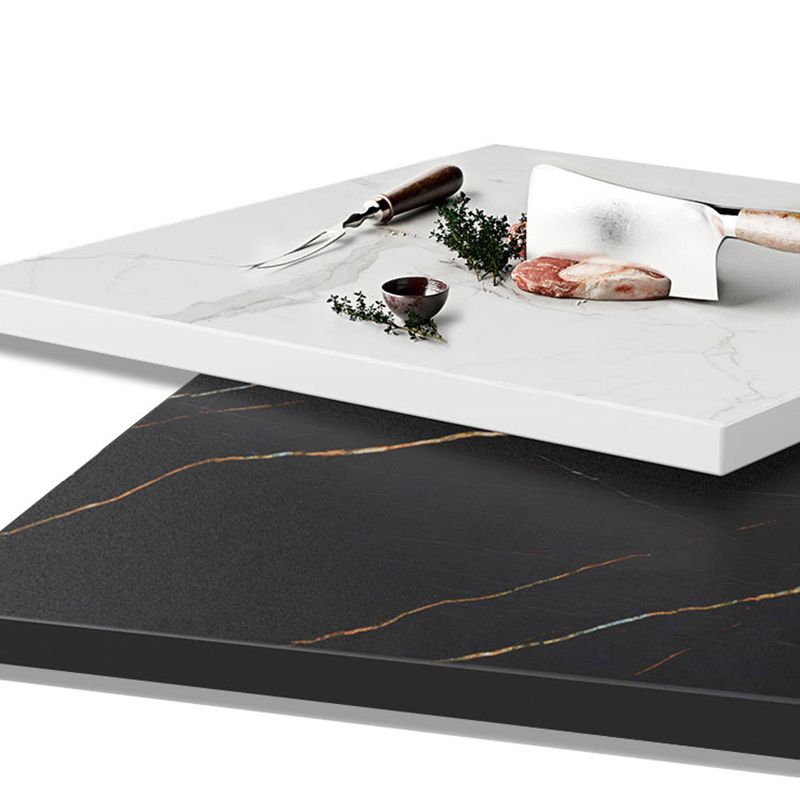 Glam Metal and Slate Cocktail Table Pedestal Coffee Table for Living Room Clearhalo 'Coffee & Accent Tables' 'Coffee Tables' 'coffee_tables' 'furn' 'furn_coffee_tables' 'Furniture' 'Living Room Furniture' 1200x1200_8cb09dde-5bd7-4f74-b8a9-ce4fd4d443c8