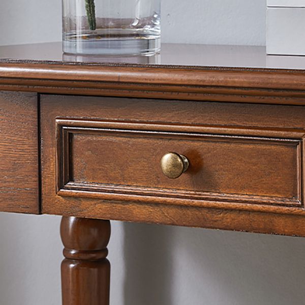 Tavolo da console rettangolare moderna tavolo di divano console in legno per casa