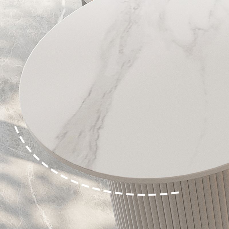Modern Sintered Stone Bistro Bar Table Double Pedestal Bar Table Clearhalo 'Bar Furniture' 'Bar Tables' 'bar_tables' 'furn' 'furn_bar_tables' 'Furniture' 'Kitchen & Dining Furniture' 1200x1200_8cb8b882-5d75-434c-85fd-ba65340396ae