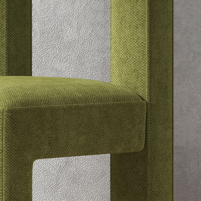 Scandinavian Style Open Back Dining Side Chair Linen Fabric Armless Dining Chairs Clearhalo ' kitchen&dining_furn' 'Dining Chairs' 'Dining Tables & Seating' 'dining_chair' 'furn' 'furn_dining_chair' 'Furniture' 'furniture_dining_chair' 'Kitchen & Dining Furniture' 'kitchen' 1200x1200_8cbc53be-e16a-4134-9dc1-acbdb8eea031