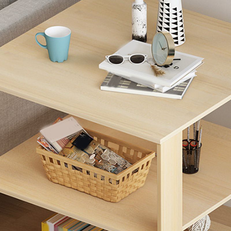 Engineered Wood Bookshelf Standard Scandinavian Open Back Bookcase Clearhalo 'Bookcases' 'furn' 'furn_bookcases' 'Furniture' 'Office Furniture' 1200x1200_8cbdd3ca-a3e5-4bfe-a16d-9b0b4bb1fa0f