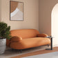 Scandinave Settee Le cuir salon Pillow Top Top Bras Coussins