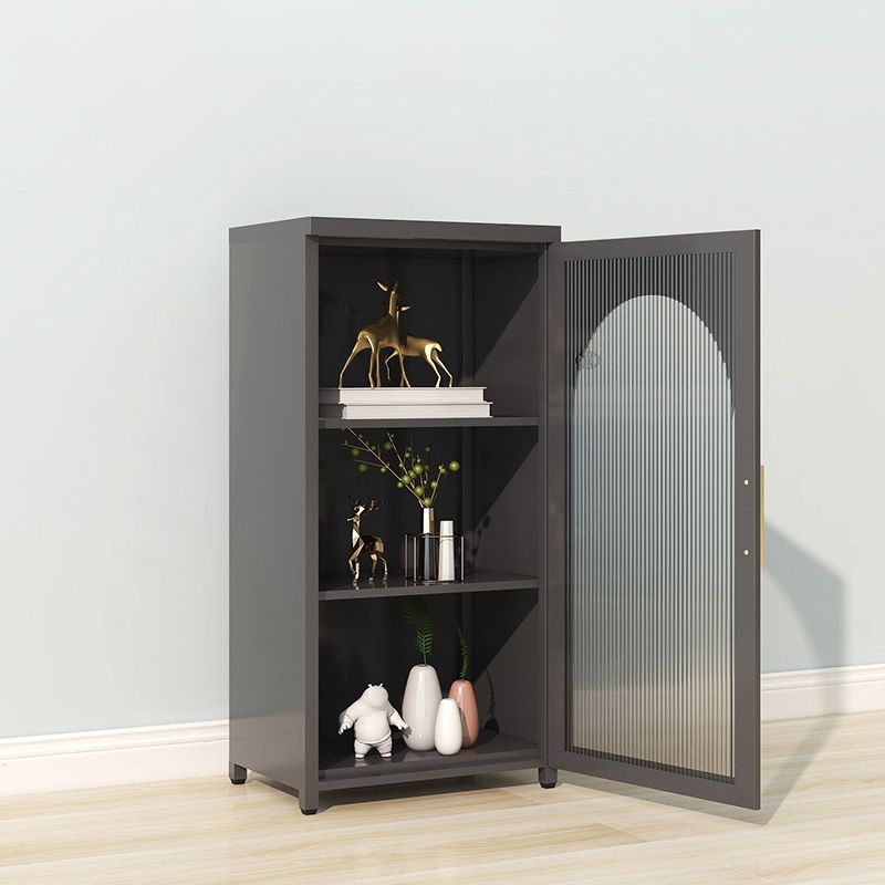 39.96"H Bookshelf Scandinavian Bookcase for Home Office with Door Clearhalo 'Bookcases' 'furn' 'furn_bookcases' 'Furniture' 'Office Furniture' 1200x1200_8cce8cce-b5c4-4c98-b8a4-e4978f205b2c