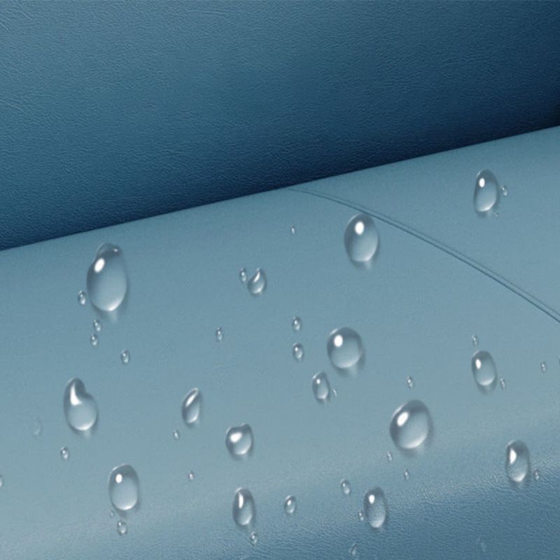 Divano a braccio inclinata in fico resistente alla macchia divano standard contemporaneo