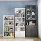 Metal Closed Back Bookshelf Modern Standard -Speicherbuchhandel