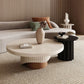 Contemporary Cocktail Table Pedestal Solid Wood Round Coffee Table Clearhalo 'Coffee & Accent Tables' 'Coffee Tables' 'coffee_tables' 'furn' 'furn_coffee_tables' 'Furniture' 'Living Room Furniture' 1200x1200_8cd3d710-9a6b-47c3-9778-4a9a65ca4bad