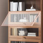 Contemporary Barrister Brown Bookshelf Engineered Wood Closed Back Shelf with Door Clearhalo 'Bookcases' 'furn' 'furn_bookcases' 'Furniture' 'furniture_bookcases' 'kitchen' 'kitchen_bookcases' 'Living Room Furniture' 'Office Furniture' 1200x1200_8cd5820b-bbd4-4146-a879-d60f9727865a