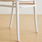 Scandinavian Plastic Barstool Plastic Furniture Rectangle Seat in Matte Finish