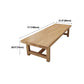 Pine Wood Rectangular Writing Desk Natural Contemporary Desk