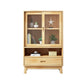 Modern Pine Dining Hutch Standard Natural Hutch Cabinet for Dining Room Clearhalo 'Display & China Cabinets' 'display_china_cabinets' 'furn' 'furn_display_china_cabinets' 'Furniture' 'Kitchen & Dining Furniture' 1200x1200_8cdb73a1-7df4-4be8-a1db-5189799811b5