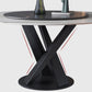 Contemporary Sintered Stone Round Dining Table Kitchen Standard Dining Table with Pedestal Base Clearhalo ' dining_table' 'Dining Tables & Seating' 'Dining Tables' 'furn' 'furn_dining_table' 'Furniture' 'furniture_dining_table' 'Kitchen & Dining Furniture' 'kitchen&dining_furn' 'kitchen' 'kitchen_dining_table' 1200x1200_8cdb7575-3b34-4884-851f-8d89a40f6ec5