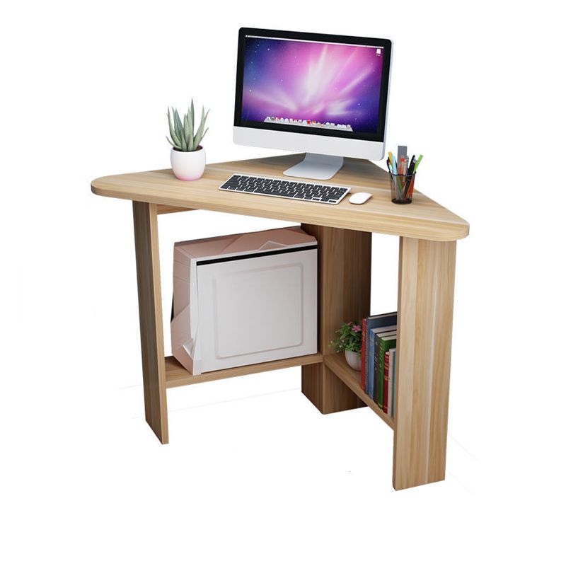 29-inch moderne en eigentijdse schrijfbureau slaapkamer voetstuk houten hoek bureau