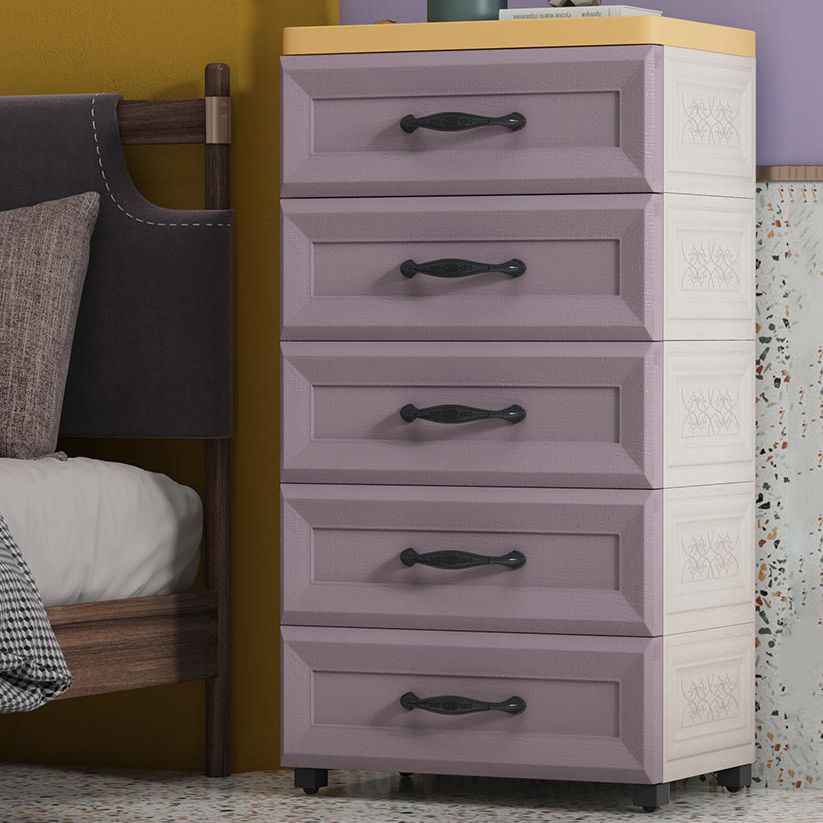 Contemporary Plastic Storage Cabinet Non-Hanging Armoire for Home Clearhalo 'Armoires & Wardrobes' 'armoires_wardrobes' 'Bedroom Furniture' 'furn' 'furn_armoires_wardrobes' 'Furniture' 1200x1200_8cdef405-7844-4832-8baa-c2e2ae3601d1
