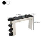 Matte Finish Bar Set with Upholstered Stools 1/2/3 Pieces Glam Indoor Pub Table Set