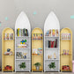 Scandinavian Style Bookcase Closed Back Bookshelf for Office Home Study Room Clearhalo 'Bookcases' 'furn' 'furn_bookcases' 'Furniture' 'furniture_bookcases' 'kitchen' 'kitchen_bookcases' 'Living Room Furniture' 'Office Furniture' 1200x1200_8ce149ab-ffa8-4a58-9b28-0cbc2750e51e