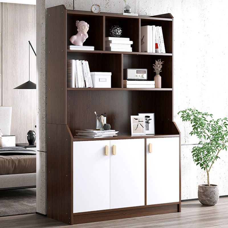 Armoire à accent moderne avec étagères et portes armoires résistantes à l'eau