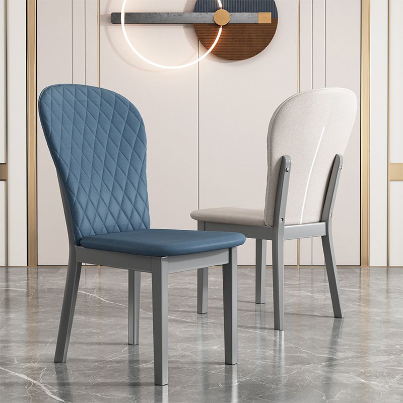 Sedia laterale per interni industriali in legno parsons sedia a braccia