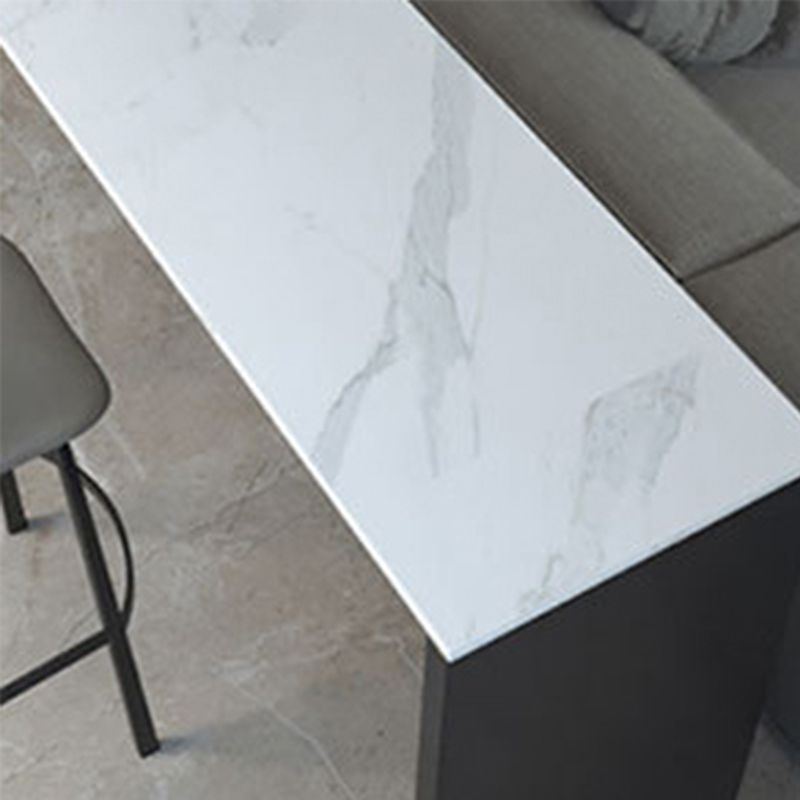 Tavolo da bar in stile industriale Stone rettangolo di bistrot bar per soggiorno