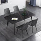 Rectangle Shape Industrial Style Dining Table Sintered Stone Fixed Table for Restaurant Clearhalo ' dining_table' 'Dining Tables & Seating' 'Dining Tables' 'furn' 'furn_dining_table' 'Furniture' 'furniture_dining_table' 'Kitchen & Dining Furniture' 'kitchen&dining_furn' 'kitchen' 'kitchen_dining_table' 1200x1200_8ce9ac51-2433-4e85-a791-20e79ad703fd