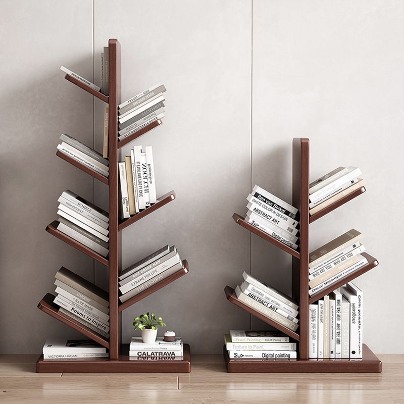 Contemporary Etagere Bookcase Wooden Open Back Bookshelf for Home Clearhalo 'Bookcases' 'Furniture' 'furniture_bookcases' 'kitchen' 'kitchen_bookcases' 'Living Room Furniture' 'Office Furniture' 1200x1200_8ceb0b21-f447-4a0b-bdd0-2cbe308522bc