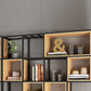 9.84"W Bookshelf Industrial Style Open Back Bookcase for Home and Office Clearhalo 'Bookcases' 'furn' 'furn_bookcases' 'Furniture' 'furniture_bookcases' 'kitchen' 'kitchen_bookcases' 'Living Room Furniture' 'Office Furniture' 1200x1200_8ceb71af-ab5e-4c65-b9e4-eff9c37f0e49