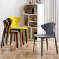 Contemporary Indoor-Outdoor Plastic Dining Chair Stacking Dining Chair Clearhalo ' kitchen&dining_furn' 'Dining Chairs' 'Dining Tables & Seating' 'dining_chair' 'furn' 'furn_dining_chair' 'Furniture' 'furniture_dining_chair' 'Kitchen & Dining Furniture' 'kitchen' 1200x1200_8cedf352-e82c-4828-8108-775c5743391d