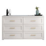 17.55-inch Width Solid Wood Storage Chest Classic Glam Storage Chest Dresser