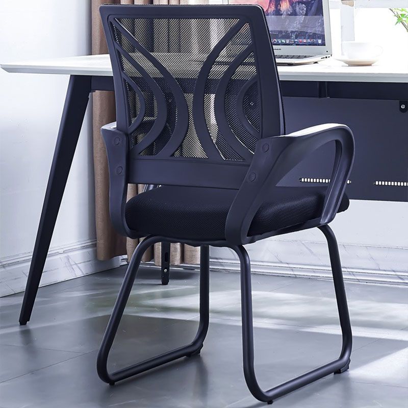 Ergonomisch gaas mid-back bureau stoel roestvrij staal geen pijnlijke bureaustoelstoel