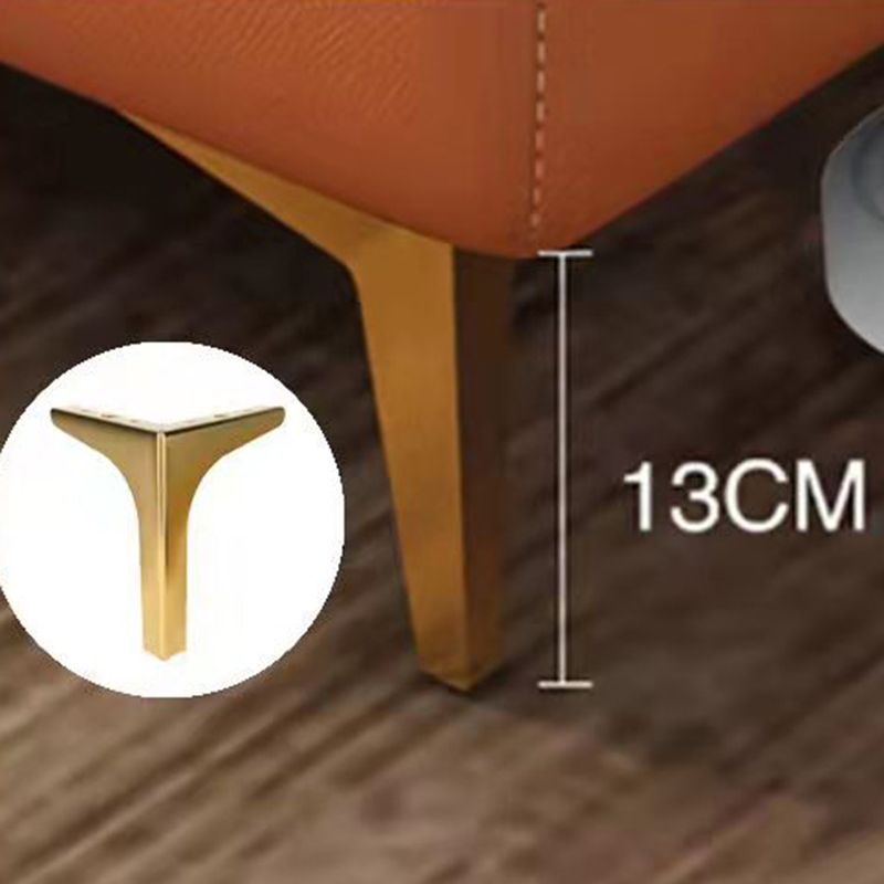 34,64 "H FAUX CUIR SOFFRAGE ÉVALABLE SOFA et chaise pour le salon