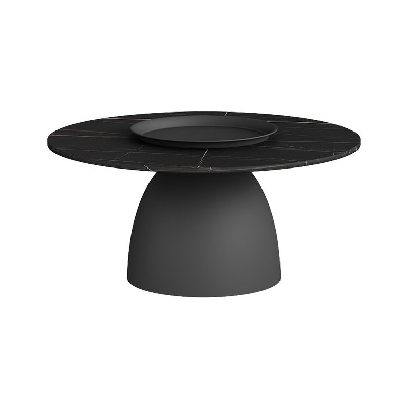 Mid-Century Modern Pedestal Metal Tray Top Round Single Coffee Table Clearhalo 'Coffee & Accent Tables' 'Coffee Tables' 'coffee_tables' 'furn' 'furn_coffee_tables' 'Furniture' 'Living Room Furniture' 1200x1200_8cf214ac-8fe2-45da-80c1-6cb08e66171d