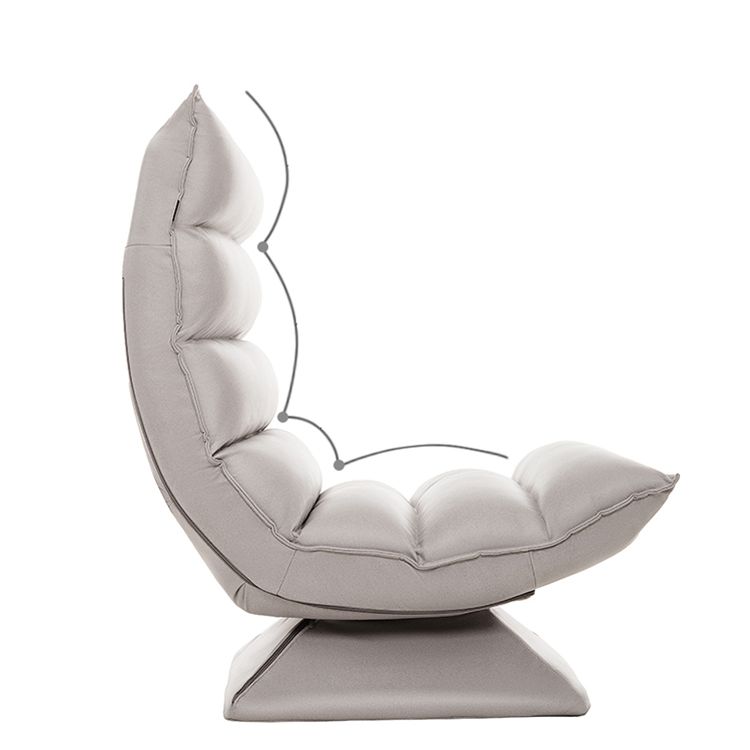 Reclinabile in pelle reclinabile in pelle incollata.