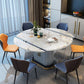 Modern Stone Dining Table with Storage Table for Dining Room