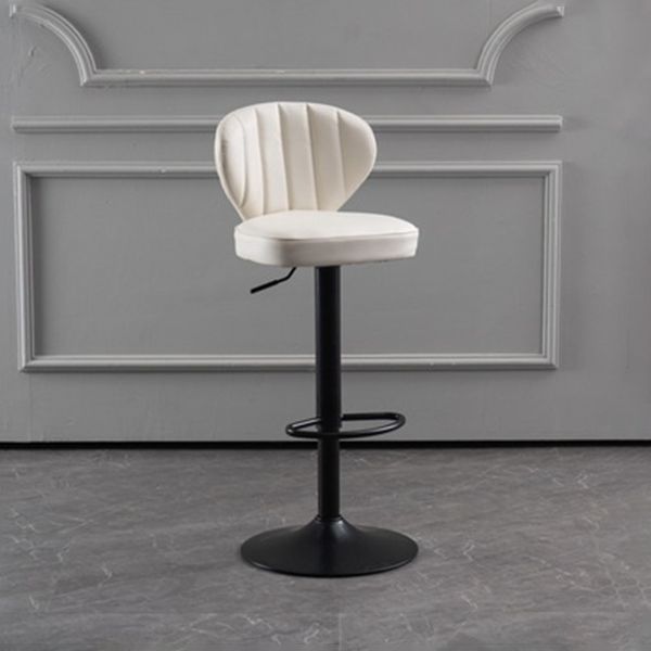 Modern Style Liftable Bar-stool Metal Counter Bar Stool with Metal Legs for Restaurant Clearhalo 'Bar Furniture' 'Bar Stools' 'bar_stools' 'furn' 'furn_bar_stools' 'Furniture' 'Kitchen & Dining Furniture' 1200x1200_8cf7ce9c-3b4f-497d-a673-e0323b3e7e42