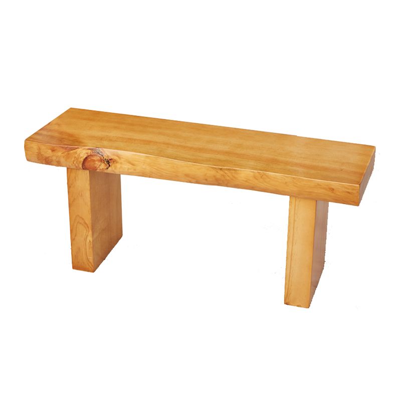 11.7-inch W Solid Wood Entryway Bench Modern Rectangle Seating Bench Clearhalo 'Benches' 'Chairs & Seating' 'furn' 'furn_benches' 'Furniture' 'Living Room Furniture' 1200x1200_8cf865ce-51c4-4221-aa2b-188d2ebd23fb