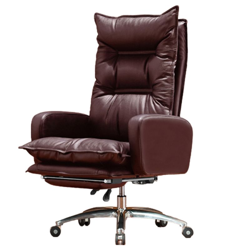 Modern Padded Arms Managers Chair Adjustable Seat Height Chair Clearhalo 'furn' 'furn_office_chair' 'Furniture' 'Office Chairs' 'Office Furniture' 'office_chair' 1200x1200_8cf963c9-24f0-4ff3-9f1f-44ddb82ea947