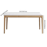 Dining Room Set Minimalist with Solid Wood Table and Upholstered Chairs Clearhalo 'Dining Room Sets' 'Dining Tables & Seating' 'dining_room_set' 'furn' 'furn_dining_room_set' 'Furniture' 'furniture_dining_room_set' 'Kitchen & Dining Furniture' 'kitchen&dining_furn' 'kitchen' 1200x1200_8cfb13fd-d400-4109-9372-240151632618