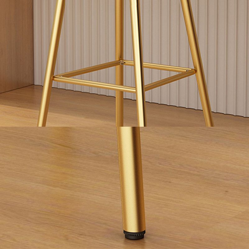 Industrial Style Metal Bar Stool Round Seat Counter Stool for Kitchen Bar Clearhalo 'Bar Furniture' 'Bar Stools' 'bar_stools' 'furn' 'furn_bar_stools' 'furniture_bar_stools' 'Kitchen & Dining Furniture' 'kitchen&dining_furn' 'kitchen' 'kitchen_furn' Furniture' 1200x1200_8cfbb079-dd5a-4c6f-b7a4-50155a31192f