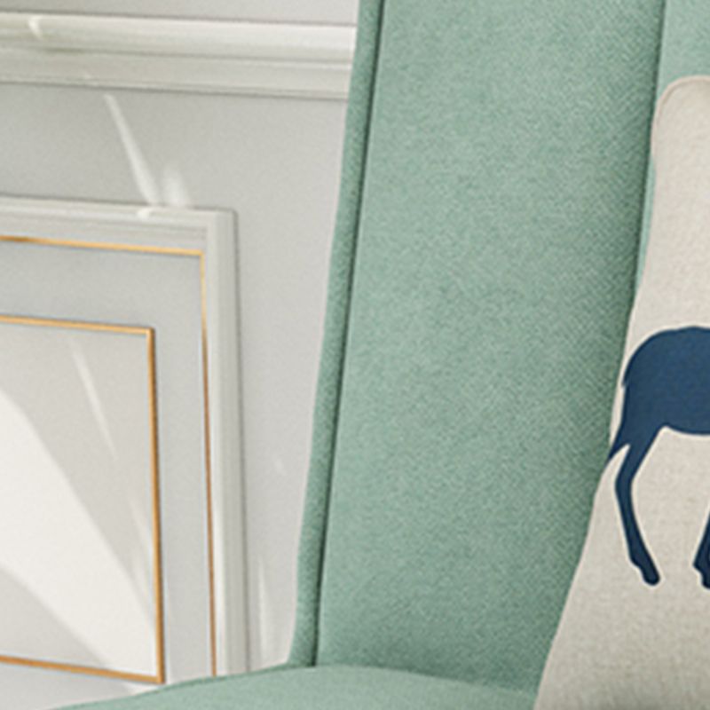 Modern Armless Settee with Cotton Blend 27.55" W Convertible Sleeper Sofa for Living Room Clearhalo 'furn' 'furn_sofas' 'Furniture' 'furniture_sofas' 'kitchen' 'kitchen_sofas' 'Living Room Furniture' 'Sofa' 'sofas' 1200x1200_8cfd0cb6-feec-446a-9064-cf2af11f3337