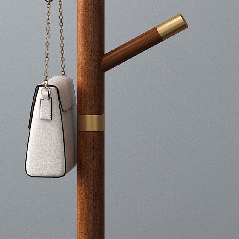 Eigentijdse stijl jas hanger vaste rubberen rubberwood kapsel voor woonkamer