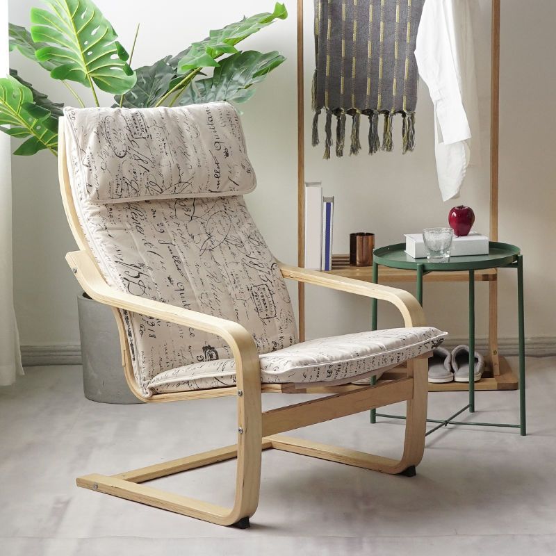 26.77 "L x 32.28" W x 38.58 "H Moderne kussen Terug hellende wapenstoel