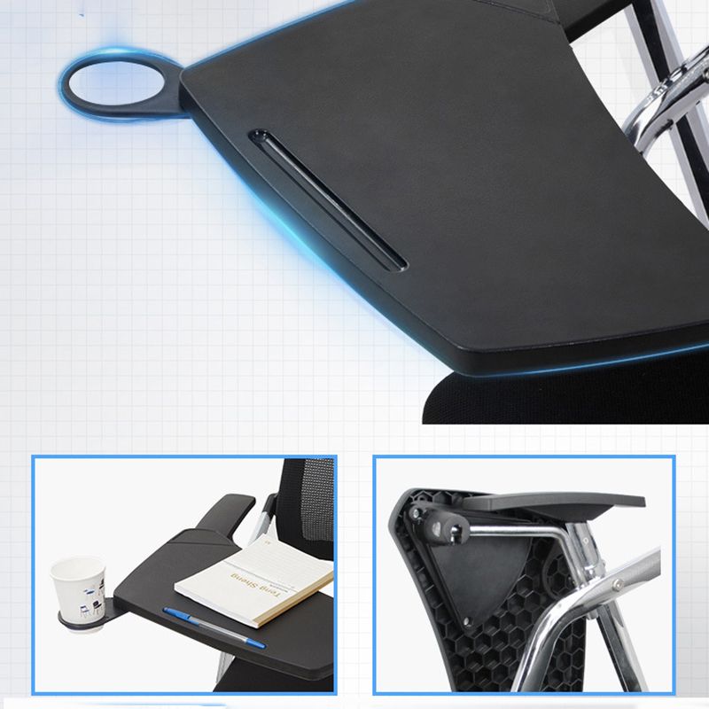 Mid Back Conference Chair with Fixed Arms Modern Office Chair with Metal Frame Clearhalo 'furn' 'furn_office_chair' 'Furniture' 'furniture_office_chair' 'Office Chairs' 'Office Furniture' 'office_chair' 1200x1200_8d062237-36cb-4537-896f-c0f3a2f64daa