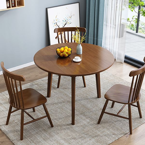 Simplicity Round Dining Site Table Solid Wood Dining Room Home Furniture Clearhalo ' dining_table' 'Dining Tables & Seating' 'Dining Tables' 'furn' 'furn_dining_table' 'Furniture' 'furniture_dining_table' 'Kitchen & Dining Furniture' 'kitchen&dining_furn' 'kitchen' 'kitchen_dining_table' 1200x1200_8d095fa0-d80d-423a-a208-ef833995450a