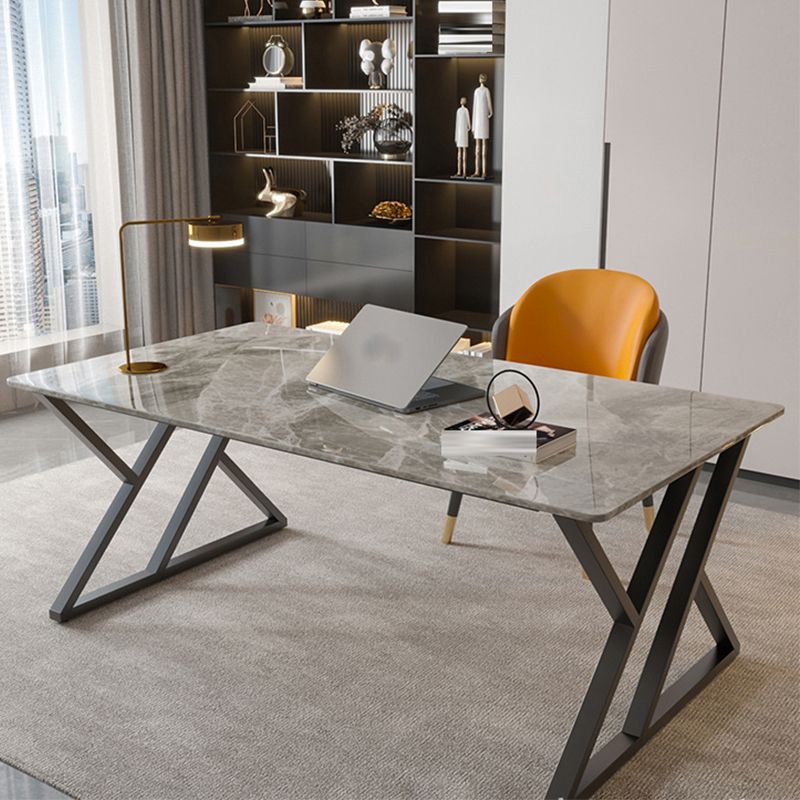 Bureau de bureau rectangulaire industriel