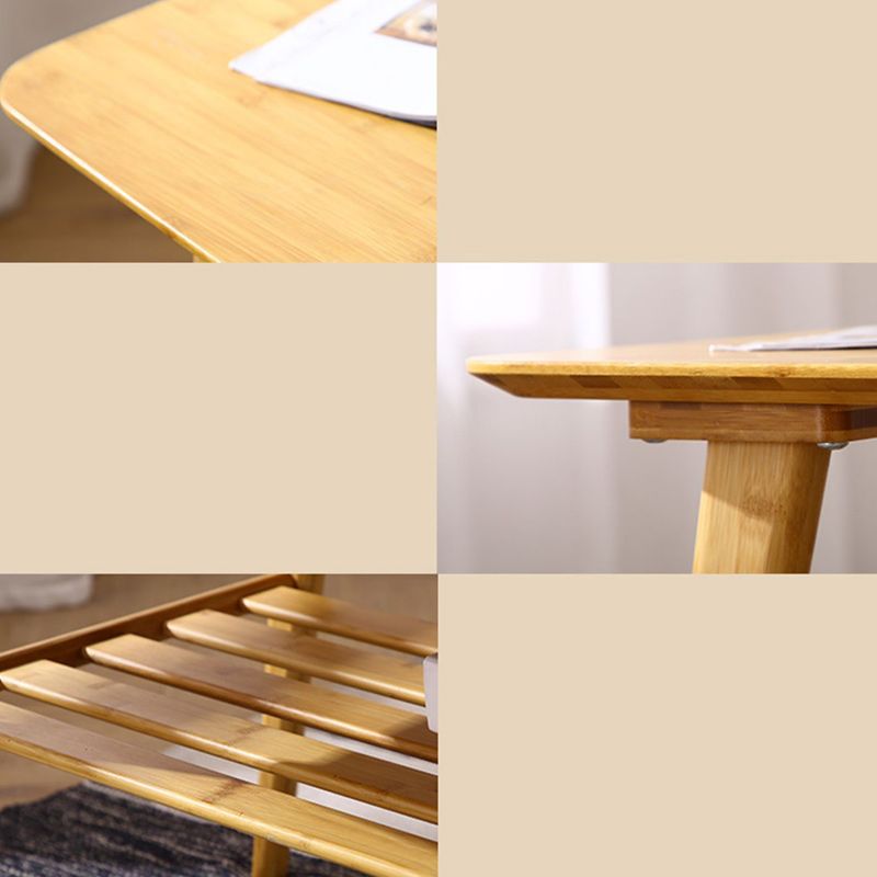 Contemporary Coffee Table 4 Legs Wooden Cocktail Table with Storage Clearhalo 'Coffee & Accent Tables' 'Coffee Tables' 'coffee_tables' 'furn' 'furn_coffee_tables' 'Furniture' 'Living Room Furniture' 1200x1200_8d0eb7cf-3b63-4625-ae82-bebfb414e8db
