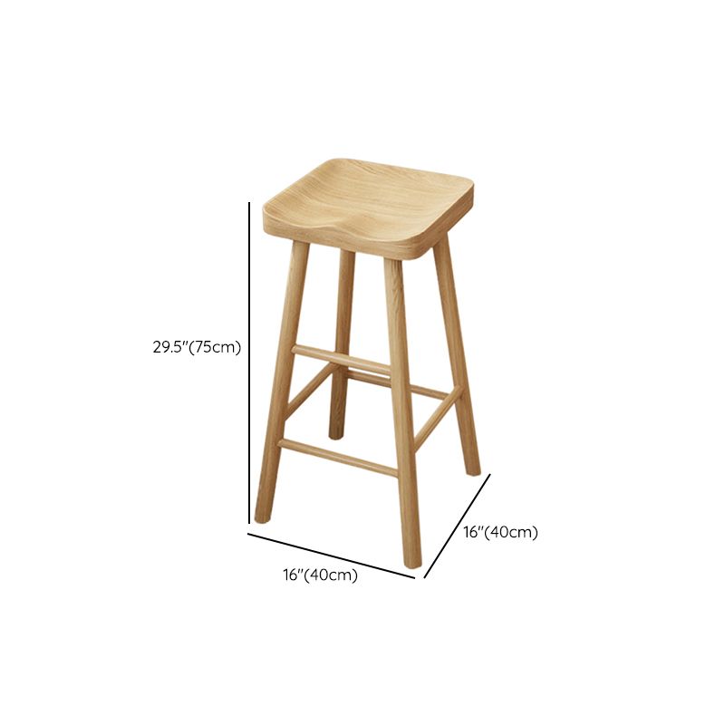 Modern Double Pedestal Bar Table Set 1/2/3 Pcs Solid Wood Bar Table and Backless Stools Clearhalo 'Bar Furniture' 'furn' 'furn_home_bar_bar_sets' 'Furniture' 'Home Bars & Bar Sets' 'home_bar_bar_sets' 'Kitchen & Dining Furniture' 1200x1200_8d0fe4b2-12cb-48e6-b449-f5dfa2c996b2