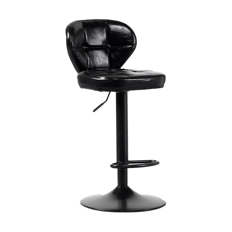 Nordic Leather Seats Barstool Rotating Lifting Bar Stool for Indoor, 1 Piece Clearhalo 'Bar Furniture' 'Bar Stools' 'bar_stools' 'furniture_bar_stools' 'Kitchen & Dining Furniture' 'kitchen&dining_furn' 'kitchen' 'kitchen_furn' Furniture' 1200x1200_8d12951e-0802-4693-b58f-9e1bca24051f