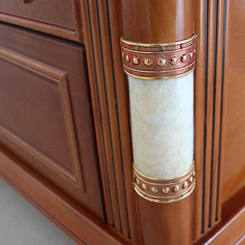 Square End Table with Drawer Traditional Sofa Side End Table for Living Room Clearhalo 'Coffee & Accent Tables' 'End & Side Tables' 'end_side_table' 'end_side_tables' 'furn' 'furn_end_side_tables' 'Furniture' 'furniture_end_side_table' 'Living Room Furniture' 1200x1200_8d1319a2-c712-4f0a-9997-0c9e2e6e0a88