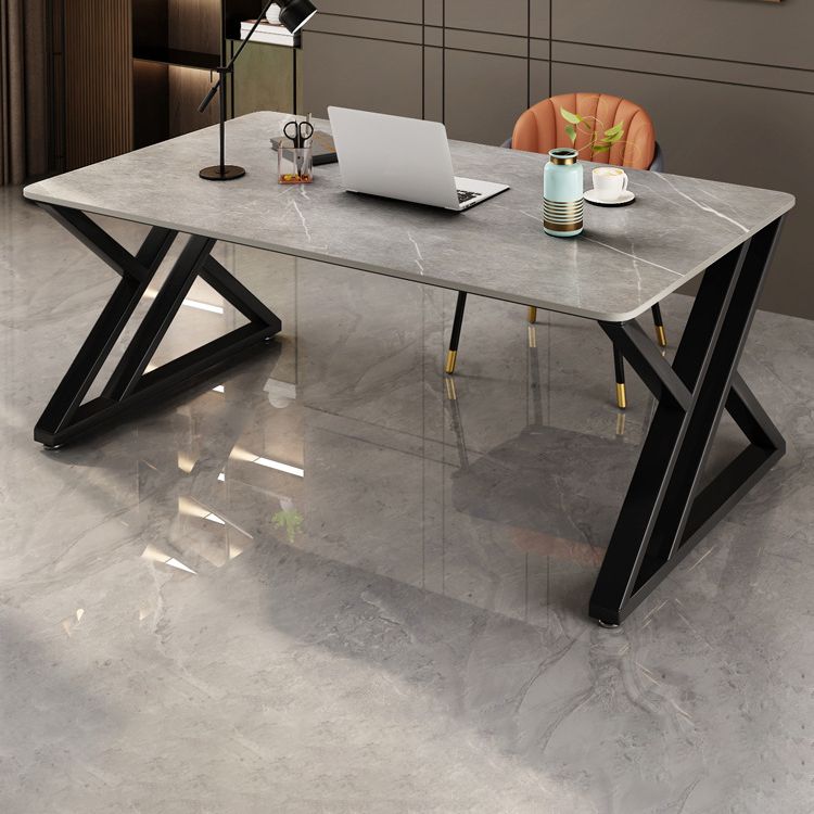 29,5 Zoll Höhenschreiberschreibtisch zeitgenössischer rechteckiger Büroschalter