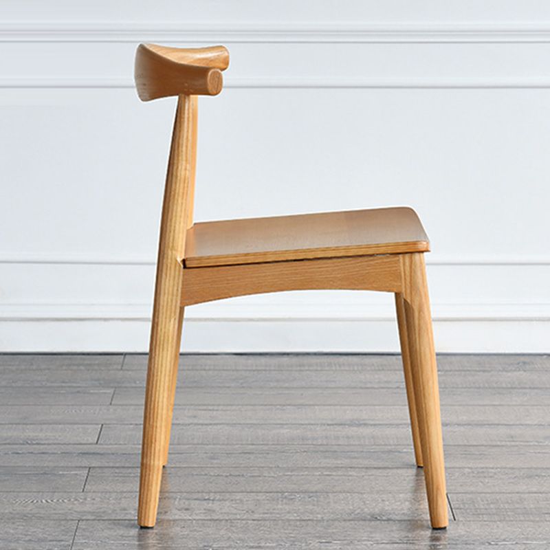 Solid Wood Open Back Side Chair Industrial Dining Side Chair Clearhalo 'Dining Chairs' 'Dining Tables & Seating' 'dining_chair' 'furn' 'furn_dining_chair' 'Furniture' 'Kitchen & Dining Furniture' 1200x1200_8d174145-379f-4dde-9a99-470089e6a2a6
