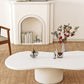 Scandinavian Free Form Coffee Table with Pedestal Base in Solid Wood Clearhalo 'Coffee & Accent Tables' 'Coffee Tables' 'coffee_tables' 'furn' 'furn_coffee_tables' 'Furniture' 'Living Room Furniture' 1200x1200_8d174e8b-5274-46e9-8c19-a914696da69d